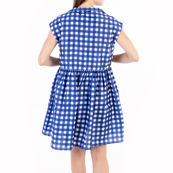 MIU MIU BLUE & WHITE SUNDRESS | WOMENS SIZE L - Picture 5 of 5